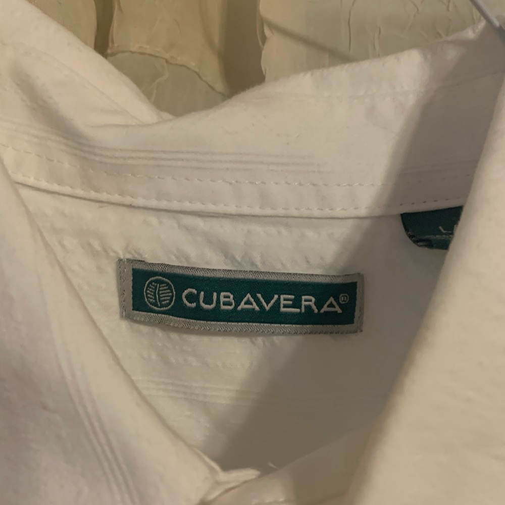 White Cotton Button Down - image 3